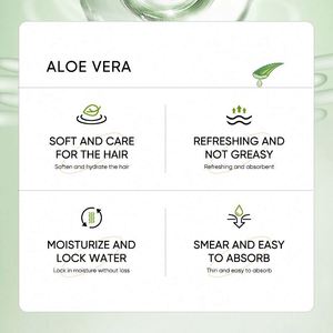 <span class=keywords><strong>Mascarilla</strong></span> Capilar Reparadora Ultra-Brillante de <span class=keywords><strong>Aloe</strong></span> <span class=keywords><strong>Vera</strong></span>, Nutre y Suaviza con una <span class=keywords><strong>Mascarilla</strong></span> Capilar Suave - Product Image 5