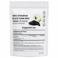En stock – 180 gélules de suppléments de santé à base d'huile de cumin noir 1000 mg avec Thymoquinone pour le soutien immunitaire – Personnalisation OEM