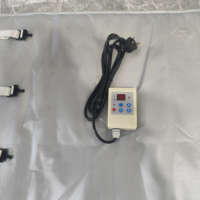 Couverture thermique résistante à l'eau, veste chauffante réglable, réservoir pour fût de 200 litres