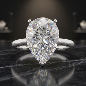 Anillo de Boda de Plata de Ley 925 con Zirconia Ovalada Transparente de 3CT, Elegante Anillo de Compromiso para Fiesta o Cóctel, Joyería Fina, Regalo para Mujer - Product Image 3