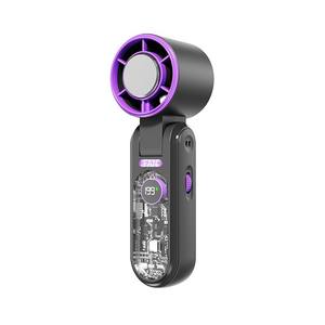 Ventilateur portable pliable et rechargeable F17, puissant et pratique, avec logo personnalisé, idéal pour l'été – Nouveauté 2026, Ventes Flash - Product Image 1