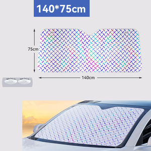 Parasol para Parabrisas, Protección Solar, Plegable, de Poliéster, para Ventana Delantera, para Sedán y SUV - Product Image 4