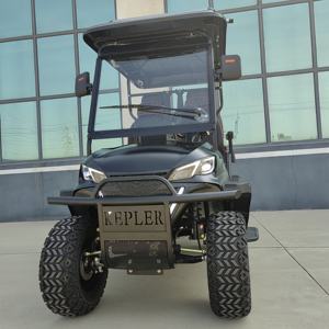 מחירי המפעל למכירה חם 2 + 2 seטר ithium סוללה גולף עגלת ציד עגלת רכב מועדון - Product Image 2