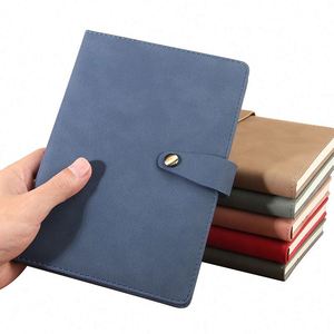Cuaderno de Cuero Retro de Estilo Antiguo con Cubierta de Cuero, Tamaño A5, con 100 Hojas y Encuadernación en Espiral, para Historiales de Viajes y Uso en la Oficina - Product Image 2