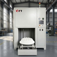 Four de frittage atmosphérique à chargement par le bas 1600C avec contrôle PID automatique et protection au gaz inertes pour le frittage céramique