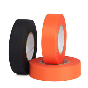 ผ้าฟลีซโพลีเอสเตอร์ PET สีดำส้ม ทนไฟ สำหรับหุ้มเครื่องยนต์รถยนต์ เทปพันสายไฟรถยนต์ - Product Image 2