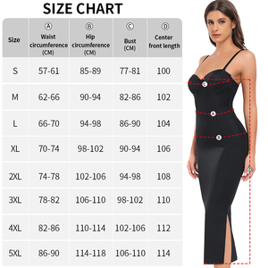 Wholesale Women's Built-in Bra <strong>Long</strong> Bodycon Dress Seamless Slimming <strong>Slip</strong> with Split - Product Image 6
