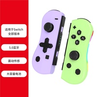   Joystick untuk Konsol Switch OLED RGB Gamepad Motor Getar Giroskop Enam Sumbu