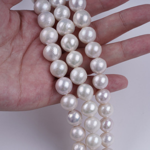 Collier de perles d'eau douce naturelles de marque Wenchi, fourniture directe du fabricant, perles Edison de 11-13 mm, semi-finies, pour la création de bijoux DIY - Product Image 4