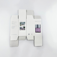 Boîte de carton premium avec couvercle et base, imperméable, en matériaux recyclés écologiques, pour cadeaux d'aromathérapie, vente en gros d'usine