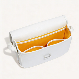 Borsa a Tracolla Vintage Trendy <span class=keywords><strong>in</strong></span> Pelle PU per Donna, Borsa a Sella con Monogramma e Motivo Chevron, Portatile - Product Image 6