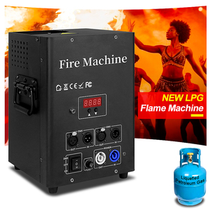SHTX 액화 석유 가스(LPG) 사용 200W/60W DMX 화염 머신, 이벤트 디스코 파티 DJ 파이어 쇼 무대 효과 장비 - Product Image 6