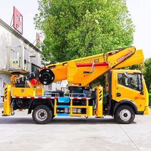 Vehículo Aéreo de Trabajo Dongfeng con Plataforma de 8 Secciones y 36 m, Especial para Mantenimiento de Energía Eléctrica, Alumbrado Público y Paredes Exteriores - Product Image 6