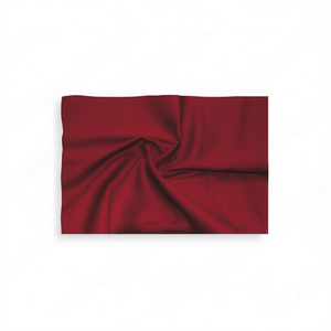 Accessorio in Tessuto Ilan 100x80cm Rosso Scuro per Arredamento Casa - Product Image 2