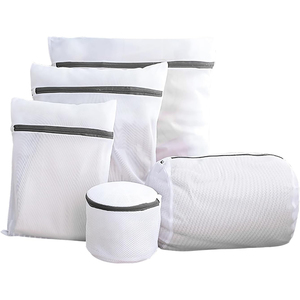 Laundry <b>Bags</b> Printing Fine Mesh Clothing Care and Washing <b>Bag</b> Set Large Mesh Bra Washing Clothes <b>Net</b> <b>Bag</b> - Product Image 1