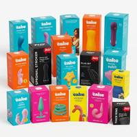 Boîtes d'emballage pliables imprimées en couleur personnalisées pour les jouets sexuels et les produits pour adultes, boîte-cadeau en papier de luxe