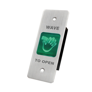 Vians 12V24V Không Có Cảm Ứng Touchless Bề Mặt Gắn Kết Sóng Để Thoát Nút Chuyển Đổi LED Ánh Sáng Cửa Khóa Phát Hành Kiểm Soát Truy Cập - Product Image 3