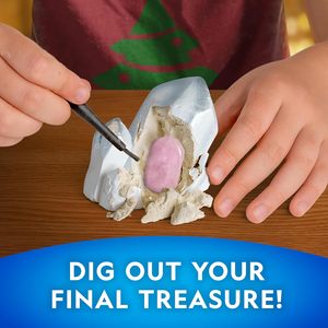Calendario dell'Avvento con Gemme per Bambini, 24 Gemme da Scoprire Ogni Giorno, Collezione Completa di Rocce, Mini Kit di Scavo per Gemme - Product Image 5