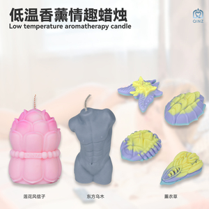 ของเล่นทางเพศสำหรับผู้หญิงชุดเทียนไขควบคุมด้วยอุณหภูมิต่ำสินค้าใหม่ - Product Image 4