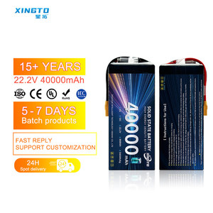 Batterie au lithium semi-solide 6S 40000mAh 340wh/kg 22.2V Haute Densité Énergétique Alimentation pour Drone UAV - Product Image 6