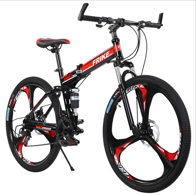 china cheap wholesale high-carbon steel cool sport bicycle mtb men racing mountain bike for sale Foldable mountain bike