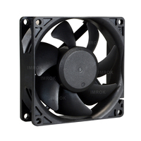 Ventilateur axial sans balais DC 80mm 80x80x25 mm 12V 24V 48V 3 broches 4 broches FG PWM à grand débit d'air, ventilateur de refroidissement à flux axial 8025