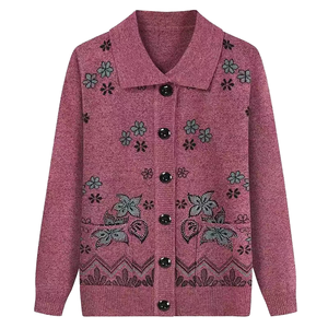 Cárdigans Largos de Punto para Mujer, Elegantes y con Estilo, de Primera Calidad, 100% Poliéster, Servicio OEM - Product Image 6