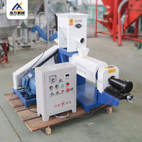 Extrudeuse à double vis pour aliments aquatiques, machine à souffler les aliments flottants pour poissons et crevettes