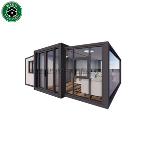 Maison conteneur pliable de luxe pour le camping, haute qualité, prix abordable, maisons préfabriquées, mini-maison portable, maison préfabriquée - Product Image 1