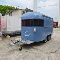 Camion de restauration rapide mobile personnalisé remorques avec café entièrement équipé crème glacée chariot de nourriture camion de nourriture avec cuisine