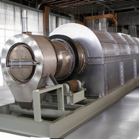 Sécheur rotatif à haute température en acier inoxydable pour le traitement chimique et alimentaire, séchage de la poudre de catalyseur FCC