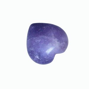 Petit Cœur en Améthyste Polie, Pierre Naturelle, Breloque pour Bijoux, Artisanat, Ornement Spirituel, Cadeau - Product Image 4