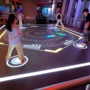 פארק שעשועים מקורה אינטראקטיבי 7 ב-1 עם מערכת חיישני הקרנה על הרצפה מבוססת AR, הפעלה באמצעות בינה מלאכותית ומשחקי פעולה אינטראקטיביים - Product Image 3