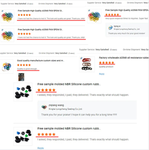 Longcheng tùy chỉnh kích thước cao su con dấu vòng tùy biến cao su công nghiệp profiled bộ phận đúc Silicone bộ phận sản phẩm - Product Image 6