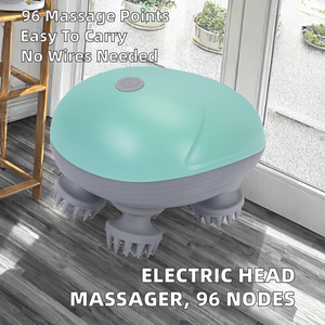 Massageador Elétrico de Cabeça Huifan YC-169 com 96 Nódulos de Massagem, Portátil e Sem Fio, Massageador de Couro Cabeludo para Crescimento Capilar - Product Image 2
