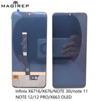 Écran LCD de remplacement pour Infinix NOTE 30i au prix d'usine, écran OLED pour téléphone portable, écrans LCD pour téléphones, vente en gros