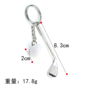 Accesorios <span class=keywords><strong>Shein</strong></span>, llaveros y colgantes de golf al por mayor - Product Image 5