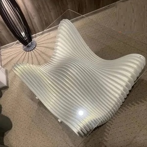 Mới Đến Handmade Hiện Đại Có Thể Tháo Rời Tham Số Thủy Tinh Hàng Đầu Bàn Cà Phê Cho Văn Phòng Và Nhà Sử Dụng - Product Image 2