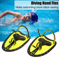 Fabricants vente en gros bon prix de haute qualité nouvelle formation de natation pagaies de main doigt équipement de natation pagaies