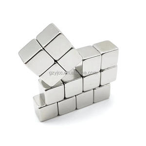 Aimant permanent en néodyme N52, bloc cube de 5 mm, surface revêtue, usage industriel, terres rares - Product Image 4