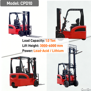 厂家直销1吨电动叉车，批发价格有竞争力 - Product Image 2