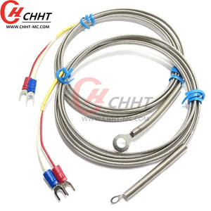 สายคัดกรองโลหะ SS 4มม. 5มม. 6มม. 14มม. เซ็นเซอร์วัดอุณหภูมิเทอร์โมคัปเปิล - Product Image 4