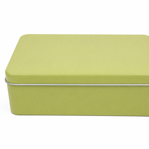 Custom Eco-Friendly Recyclable Long Rounded-Corner Rectangle Metal Tin <b>Box</b> Multi-Color Food Grade <b>Empty</b> Tin Cookie Mooncake <b>Gift</b> - Product Image 5
