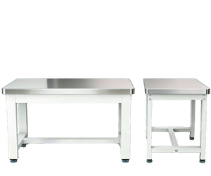Banc de travail en acier inoxydable robuste, mobilier commercial, équipement de laboratoire hospitalier, atelier d'usine, qualité industrielle - Product Image 5