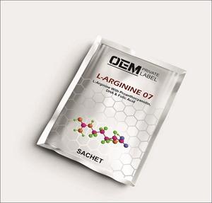 Sachet de L-arginine avec DHA, vitamine B6 et proanthocyanidine, formulé pour un mode de vie actif, nutrition, soutien quotidien au bien-être - Product Image 1