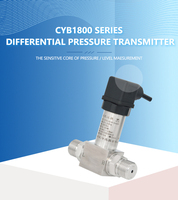HUATIAN CYB1810 Series Low Cost Piezoresistive 4-20mA Differential Pressure Transmitter IP67 0.1 Accuracy Air SS304/316L