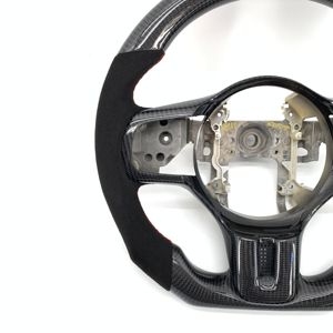 พวงมาลัยคาร์บอนไฟเบอร์<span class=keywords><strong>ราคา</strong></span>ประหยัดคุณภาพเยี่ยมสำหรับมิตซูบิชิ อีโว เอ็กซ์ - Product Image 2