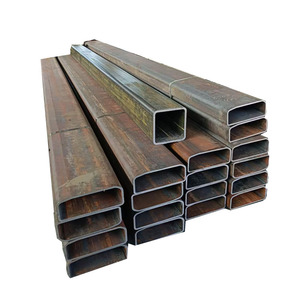 Tube carré en <span class=keywords><strong>acier</strong></span> au carbone 50x50 75x75 <span class=keywords><strong>100x100</strong></span> SHS RHS, section creuse en <span class=keywords><strong>acier</strong></span> noir - Product Image 1