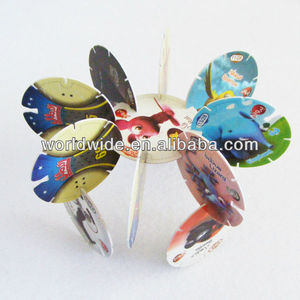 Tarjeta de juego PP, regalo promocional, Tazo de plástico DIY para niños con diseño de comida de serpiente - Product Image 6