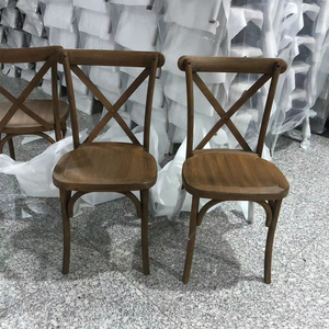 Ghế gỗ sồi tự nhiên bền chắc, lưng chữ thập, dùng cho thương mại, chịu lực cao, chất liệu gỗ uốn cong, có thể xếp chồng, thích hợp cho quán cà phê, phòng ăn, phòng khách - Product Image 5